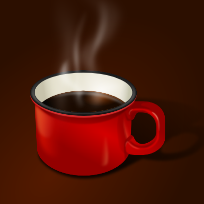 Foto de una taza de café
